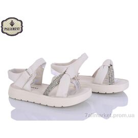 Фотография Босоножки детские летние Весна/осень 2570A-10 (8 пар р.32-37) "PALIAMENT" недорого оптом от прямого поставщика