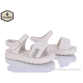 Фотография Босоножки детские летние Весна/осень 2507A-10 (8 пар р.32-37) "PALIAMENT" недорого оптом от прямого поставщика
