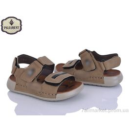 Фотография Сандалии детские летние Лето C16 khaki (8 пар р.26-31) "PALIAMENT" недорого оптом от прямого поставщика
