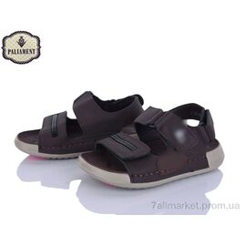 Фотография Сандалии детские летние Лето C16 coffee (8 пар р.26-31) "PALIAMENT" недорого оптом от прямого поставщика