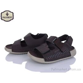 Фотография Сандалии детские летние Лето C13 coffee (8 пар р.26-31) "PALIAMENT" недорого оптом от прямого поставщика