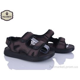 Фотография Сандалии детские летние Лето M25-2C (8 пар р.36-41) "PALIAMENT" недорого оптом от прямого поставщика
