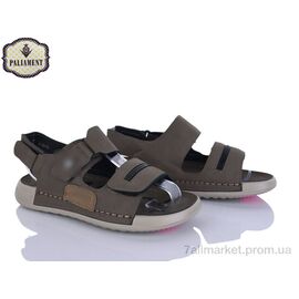 Фотография Сандалии детские летние Лето A16 green (8 пар р.36-41) "PALIAMENT" недорого оптом от прямого поставщика