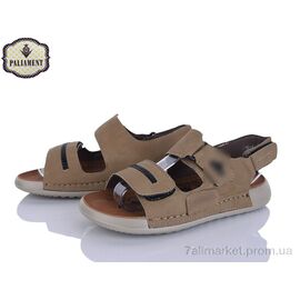 Фотография Сандалии детские летние Лето A16 khaki (8 пар р.36-41) "PALIAMENT" недорого оптом от прямого поставщика