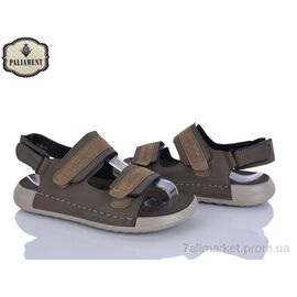 Фотография Сандалии детские летние Лето A15 green (8 пар р.36-41) "PALIAMENT" недорого оптом от прямого поставщика