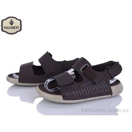 Фотография Сандалии детские летние Лето A13 coffee (8 пар р.36-41) "PALIAMENT" недорого оптом от прямого поставщика