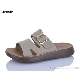 Фотография Шлепки женские облегченные Лето ZK001-7 (8 пар р.36-41) "Trendy" недорого оптом от прямого поставщика