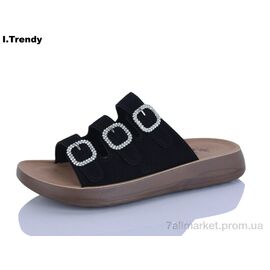 Фотография Шлепки женские облегченные Лето ZK005-1 (8 пар р.36-41) "Trendy" недорого оптом от прямого поставщика