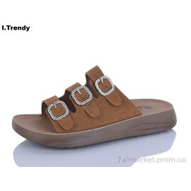Фотография Шлепки женские облегченные Лето ZK005-2 (8 пар р.36-41) "Trendy" недорого оптом от прямого поставщика