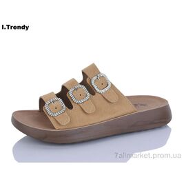 Фотография Шлепки женские облегченные Лето ZK005-3 (8 пар р.36-41) "Trendy" недорого оптом от прямого поставщика