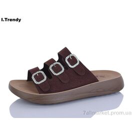 Фотография Шлепки женские облегченные Лето ZK005-5 (8 пар р.36-41) "Trendy" недорого оптом от прямого поставщика