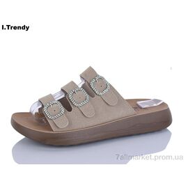 Фотография Шлепки женские облегченные Лето ZK005-7 (8 пар р.36-41) "Trendy" недорого оптом от прямого поставщика