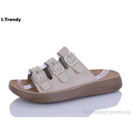 Фотография Шлепки женские облегченные Лето ZK005-8 (8 пар р.36-41) "Trendy" недорого оптом от прямого поставщика