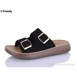 Фотография Шлепки женские облегченные Лето ZK009-1 (8 пар р.36-41) "Trendy" недорого оптом от прямого поставщика