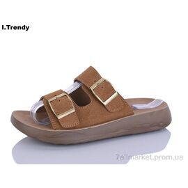 Фотография Шлепки женские облегченные Лето ZK009-2 (8 пар р.36-41) "Trendy" недорого оптом от прямого поставщика