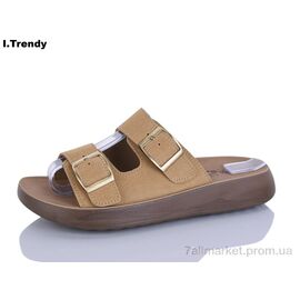 Фотография Шлепки женские облегченные Лето ZK009-3 (8 пар р.36-41) "Trendy" недорого оптом от прямого поставщика