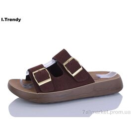 Фотография Шлепки женские облегченные Лето ZK009-5 (8 пар р.36-41) "Trendy" недорого оптом от прямого поставщика