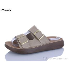 Фотография Шлепки женские облегченные Лето ZK009-7 (8 пар р.36-41) "Trendy" недорого оптом от прямого поставщика