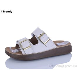 Фотография Шлепки женские облегченные Лето ZK009-21 (8 пар р.36-41) "Trendy" недорого оптом от прямого поставщика