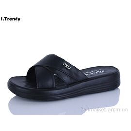 Фотография Шлепки женские облегченные Лето ZK761-1 (8 пар р.36-41) "Trendy" недорого оптом от прямого поставщика