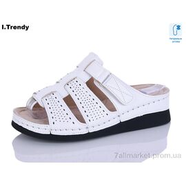Фотография Шлепки женские облегченные Лето G103-2 (8 пар р.37-42) "Trendy" недорого оптом от прямого поставщика