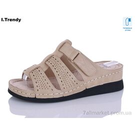 Фотография Шлепки женские облегченные Лето G103-3 (8 пар р.37-42) "Trendy" недорого оптом от прямого поставщика