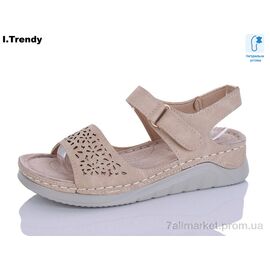 Босоніжки жіночі літні Літо G115-3 (8 пар р.37-42) "Trendy" недорого оптом від прямого постачальника