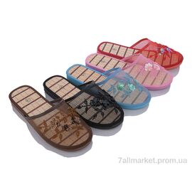 Фотография Шлепки женские облегченные Лето H113 mix (12 пар р.36-41) "Alex" недорого оптом от прямого поставщика