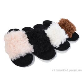 Тапки жіночі для будинку Весна/осінь 24-3 mix (24 пар р.36-41) "Luck Line" недорого оптом від прямого постачальника