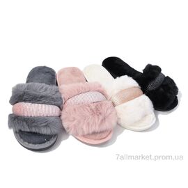 Тапки жіночі для будинку Весна/осінь 24-9 mix (24 пар р.36-41) "Luck Line" недорого оптом від прямого постачальника