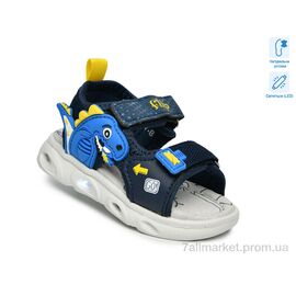 Сандалії дитячі літні Літо 65037B LED (8 пар р.21-26) "TOM.M" недорого оптом від прямого постачальника