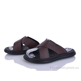 Фотография Шлепки мужские пляжные Лето F01-2 (8 пар р.40-45) "CAB" недорого оптом от прямого поставщика