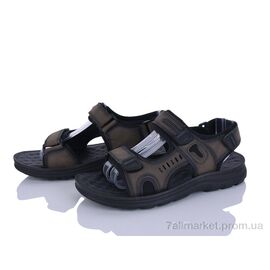 Сандалії чоловічі літні Літо 530-7 (8 пар р.40-45) "CAB" недорого оптом від прямого постачальника