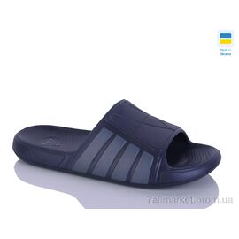 Фотография Шлепки мужские пляжные Лето 6-145 синій (8 пар р.41-45) "DeMur" недорого оптом от прямого поставщика