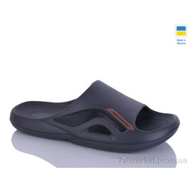 Фотография Шлепки мужские пляжные Лето 6131 сірий (8 пар р.41-45) "DeMur" недорого оптом от прямого поставщика