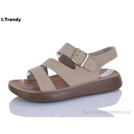 Босоніжки жіночі літні Літо ZK003-7 (8 пар р.36-41) "Trendy" недорого оптом від прямого постачальника