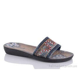 Фотография Шлепки женские облегченные Лето 3522-2 (6 пар р.36-40) "FG" недорого оптом от прямого поставщика