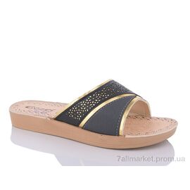 Фотография Шлепки женские облегченные Лето 3746-1 (6 пар р.36-40) "FG" недорого оптом от прямого поставщика