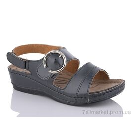 Босоніжки жіночі літні Літо Z130-1 grey (6 пар р.36-40) "FG" недорого оптом від прямого постачальника