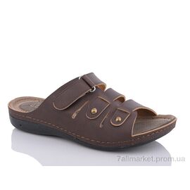 Фотография Шлепки мужские пляжные Лето M104-2 (6 пар р.40-45) "FG" недорого оптом от прямого поставщика