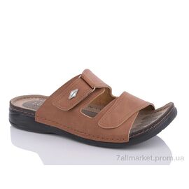 Фотография Шлепки мужские пляжные Лето M204-3 (6 пар р.40-45) "FG" недорого оптом от прямого поставщика