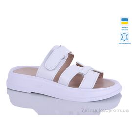 Фотография Шлепки женские облегченные Лето 5-1 білий к. (6 пар р.36-40) "Sali" недорого оптом от прямого поставщика