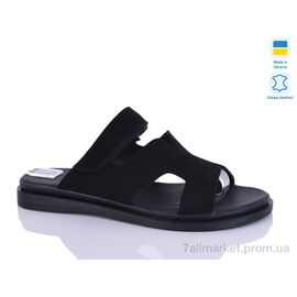 Фотография Шлепки женские облегченные Лето 55 чорний з. (6 пар р.37-41) "Sali" недорого оптом от прямого поставщика