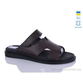 Фотография Шлепки женские облегченные Лето 55 корич.к. (6 пар р.37-41) "Sali" недорого оптом от прямого поставщика