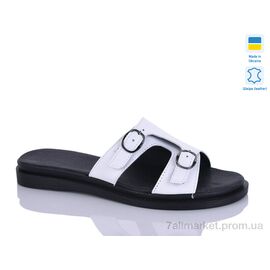 Фотография Шлепки женские облегченные Лето 111 білий к. (6 пар р.36-40) "Sali" недорого оптом от прямого поставщика