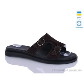 Фотография Шлепки женские облегченные Лето 111 корич.з. (6 пар р.36-40) "Sali" недорого оптом от прямого поставщика