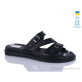 Фотография Шлепки женские облегченные Лето 53 чорний к. (6 пар р.37-41) "Sali" недорого оптом от прямого поставщика