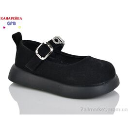 Фотография Туфли детские удобные Весна/осень D628-1 (8 пар р.22-27) "GFB-Канарейка" недорого оптом от прямого поставщика