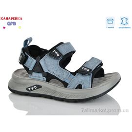 Фотография Сандалии детские летние Весна/осень S723-5 (8 пар р.27-32) "GFB-Канарейка" недорого оптом от прямого поставщика