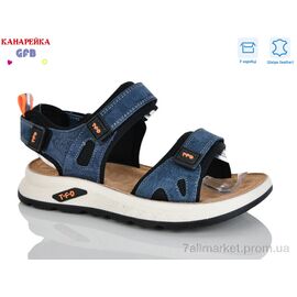 Фотография Сандалии детские летние Весна/осень R826-4 (8 пар р.32-37) "GFB-Канарейка" недорого оптом от прямого поставщика